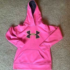 Under Armour pink hoodie